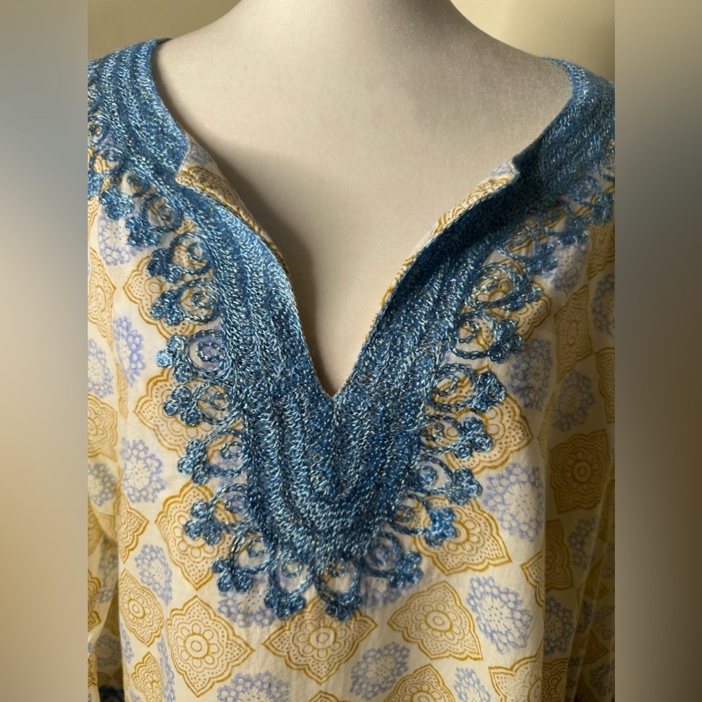 Roberta Roller Rabbit Top Size XL - Picture 2 of 8